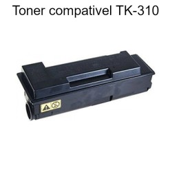 Toner Compatível Kyocera TK-310 Preto – Alta Capacidade / Rendimento 12.000 Páginas