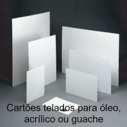 Cartão Telado para Pintura Dalbe 100% Algodão (Vários Tamanhos)