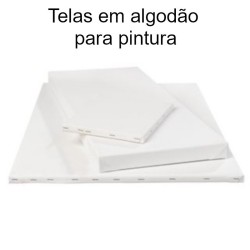 Telas para Pintura em Algodão Lidercolor (Vários Tamanhos)