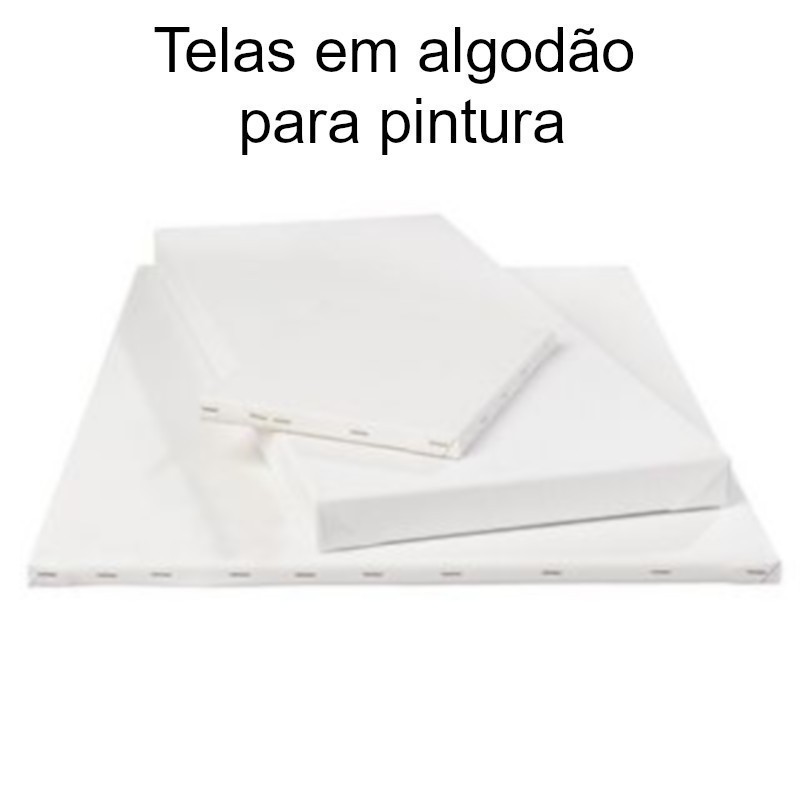 Telas em algodão para pintura