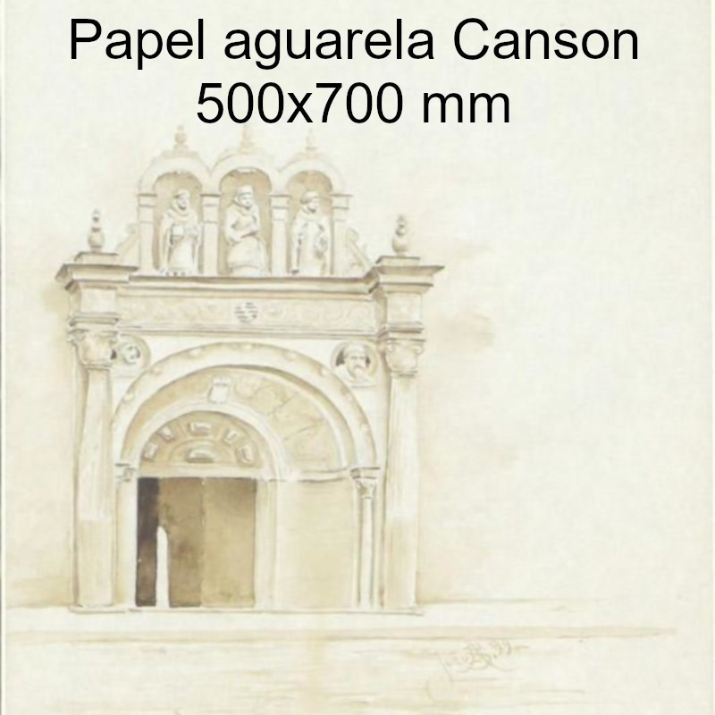 Papel aguarela Canson 500x700 mm