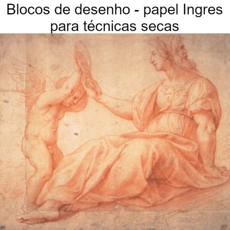 Papel Ingres para técnicas secas