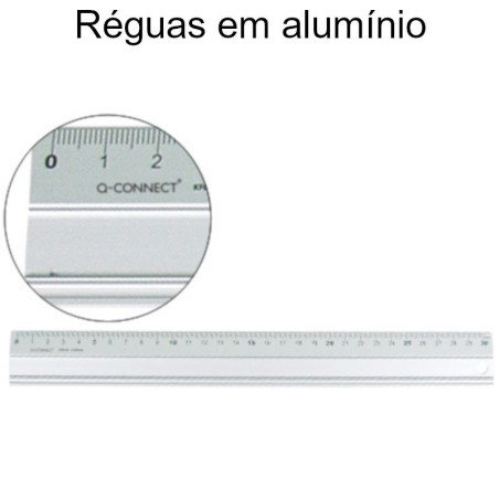 Réguas em alumínio