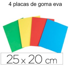 Placas musgami (Goma Eva) 25x20 cm