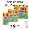 Lápis de cera Bic Plastidecor