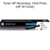 Toner HP Neverstop 143A Preto (W1143A)