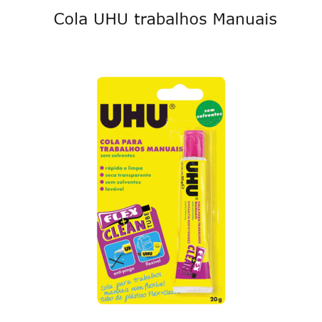 Cola UHU Trabalhos Manuais