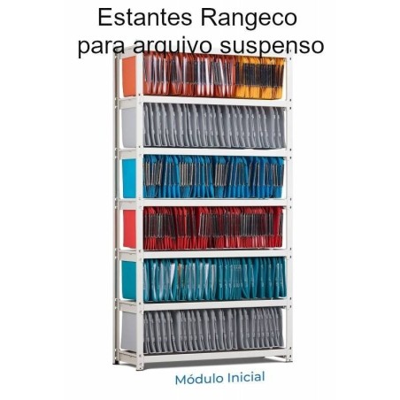 Estantes Rangeco para arquivo suspenso - módulo inicial
