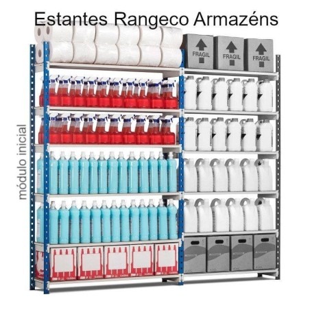 Estantes Rangeco Armazéns acesso simples módulo inicial