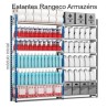 Estantes Rangeco Armazéns acesso simples módulo inicial
