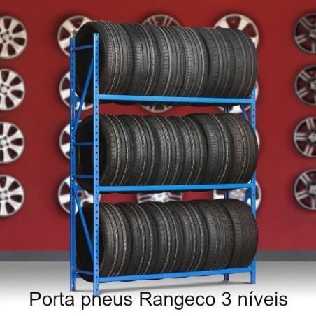Porta pneus Rangeco de 3 níveis - módulo inicial