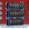 Porta pneus Rangeco de 3 níveis - módulos seguintes