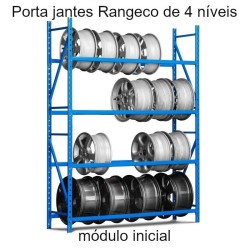 Porta jantes Rangeco de 4 níveis - módulo inicial