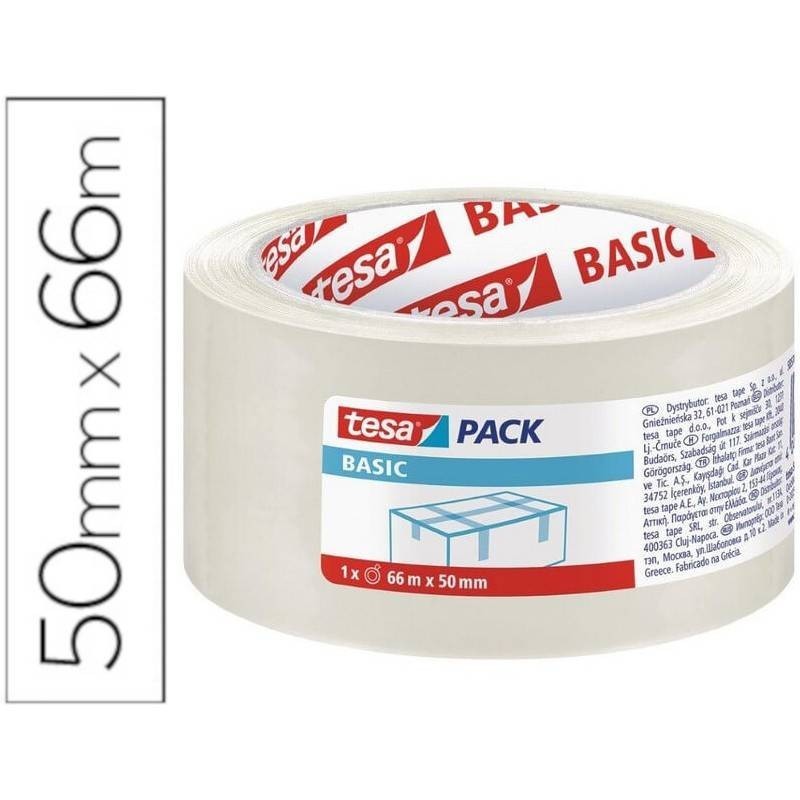 Fitas adesivas transparentes para embalagem TESA Packbasik
