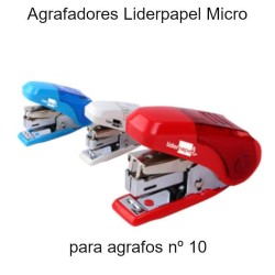 Agrafadores Liderpapel Micro para agrafos nº 10
