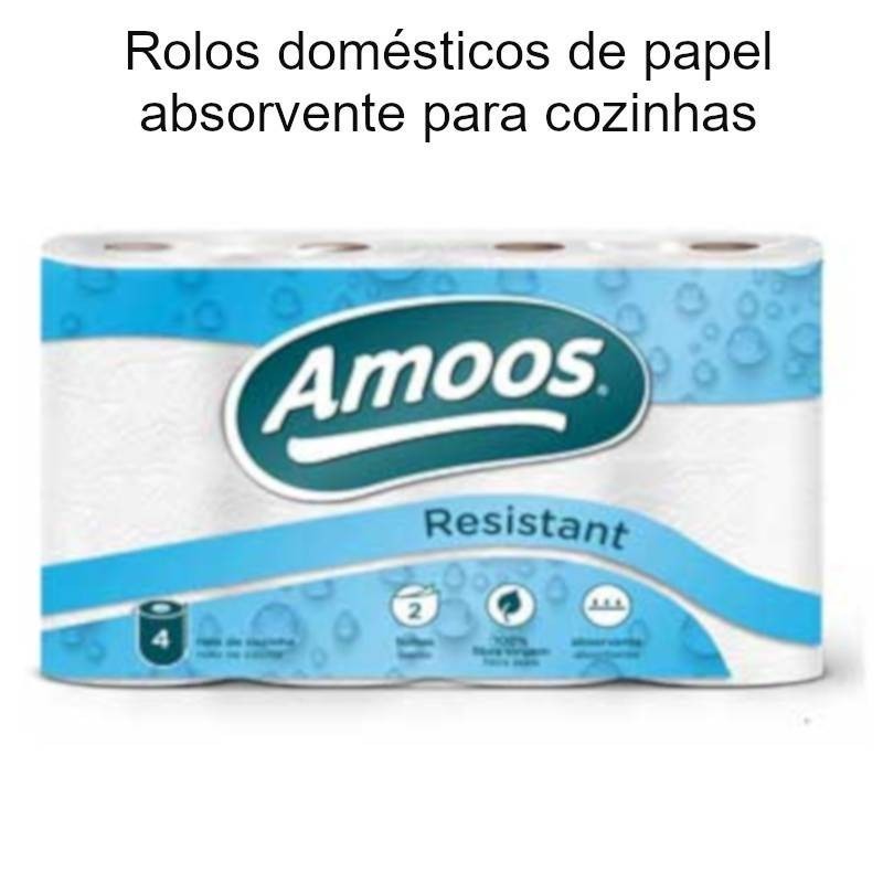Rolos de papel absorvente para cozinha