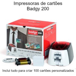 Impressoras de cartões Badgy 200