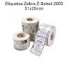 etiquetas Zebra Z-Select 2000 51x25mm