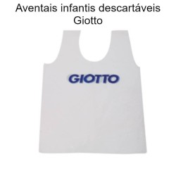 Aventais Giotto descartáveis em plástico