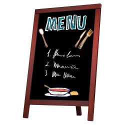 quadros de chão em tripé para restaurantes