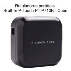 Rotuladoras Brother PT-P710BT Cube Bluetooth USB