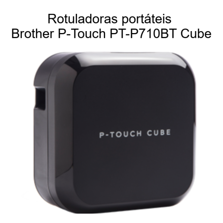 Rotuladoras Brother PT-P710BT Cube Bluetooth USB