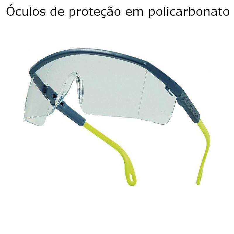 Óculos de proteção em policarbonato
