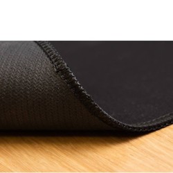 Tapetes de rato XXL pretos 900x400 mm