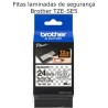Fitas laminadas de segurança 24mm Brother TZE-SE5