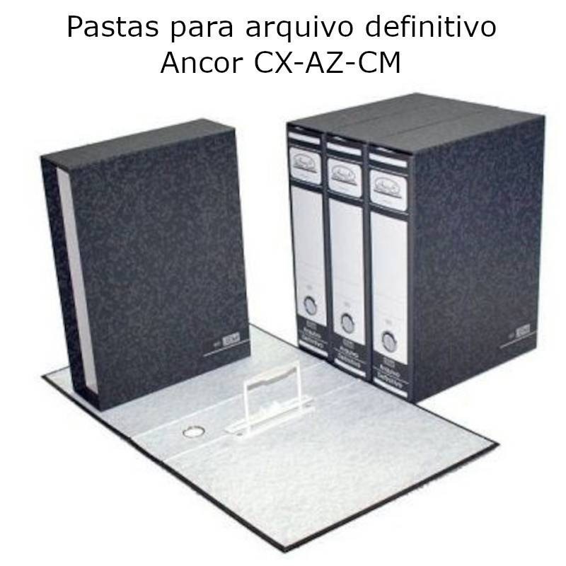 Pastas de arquivo definitivo Ancor CX-AZ-CM