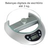 Balanças digitais de escritório até 3 kg