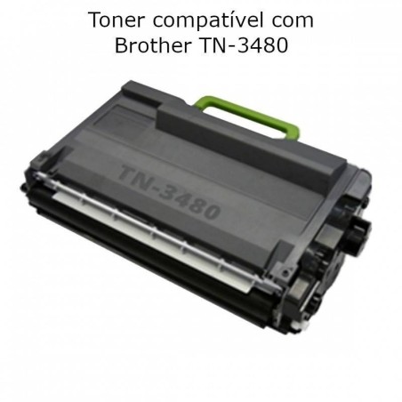 Toner genérico compatível com Brother TN-3480