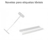 Navetes finas para etiquetas têxteis