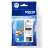 Pack tinteiros Brother LC421VAL 4 cores