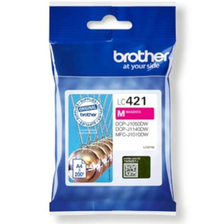 Tinteiro Brother LC421M magenta