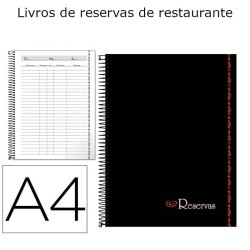Livros de reservas de restaurante
