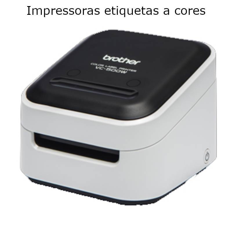 Impressoras de etiquetas a cores Brother VC-500W