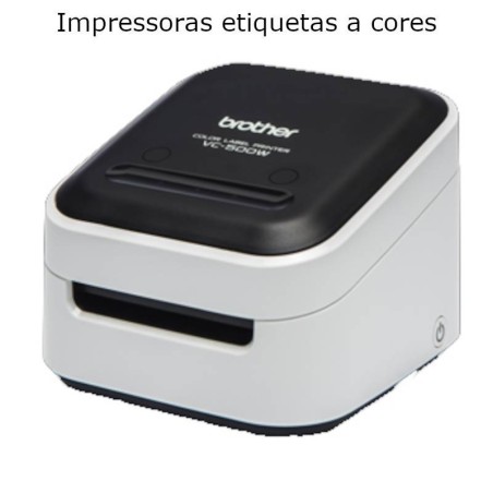 Impressoras de etiquetas a cores Brother VC-500W