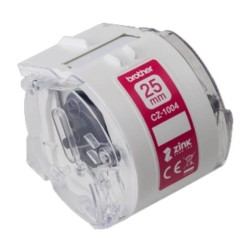 Rolos de fita adesiva contínua 25 mm x 5 m Brother CZ-1004