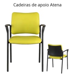Cadeiras de escritório multiusos Atena