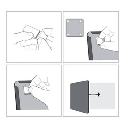 Montagem de planificadores Semanais magnéticos