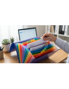 Pastas Classificadoras com Divisórias e Harmónio