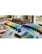 Lápis Pastel: Giz e Óleo