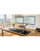Ergonomia e Suportes: Suportes Monitor, Apoios Pulso e Mais