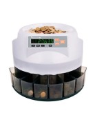 Equipamentos para contar, detectar e guardar dinheiro