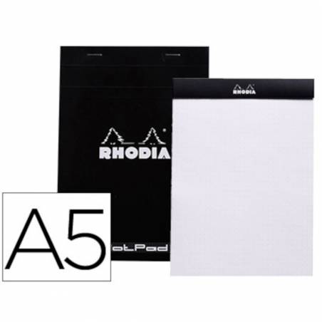 Blocos de apontamentos Rhodia Black Dot Pad A5