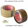 Fitas adesivas para embalagens TESA em PVC