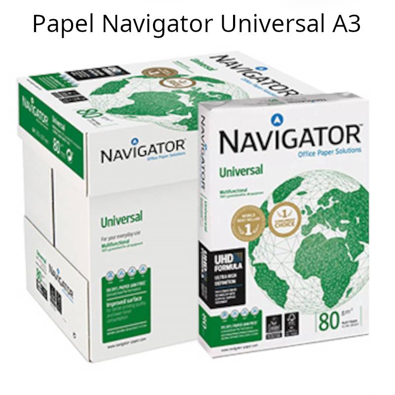 Papel de fotocópia A3 Navigator Universal