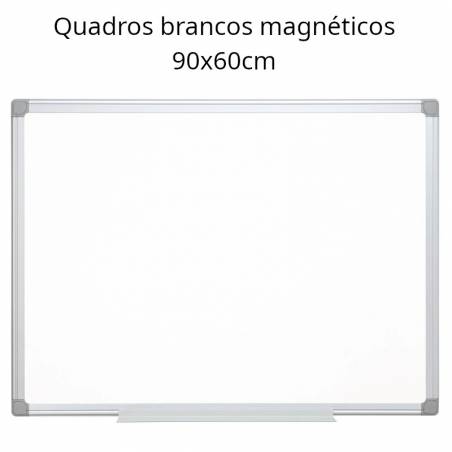 Quadros brancos magnéticos 90x60 cm