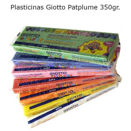 Plasticinas Giotto Patplume 350 gr. Plasticinas Giotto Patplume 350 gr.